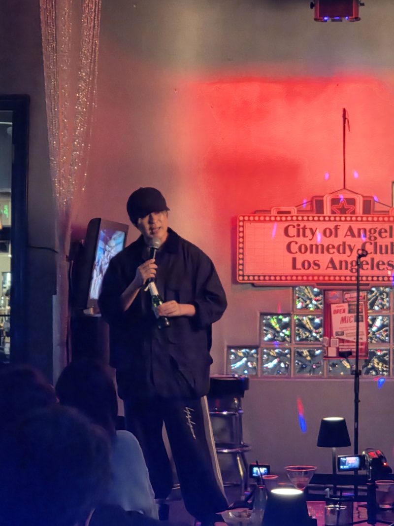 Open mic comedy night at Rhythm & Bleu